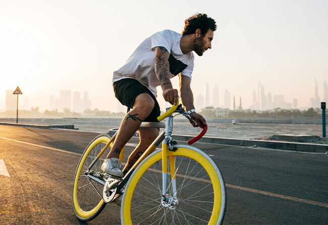 Bike race in dubai